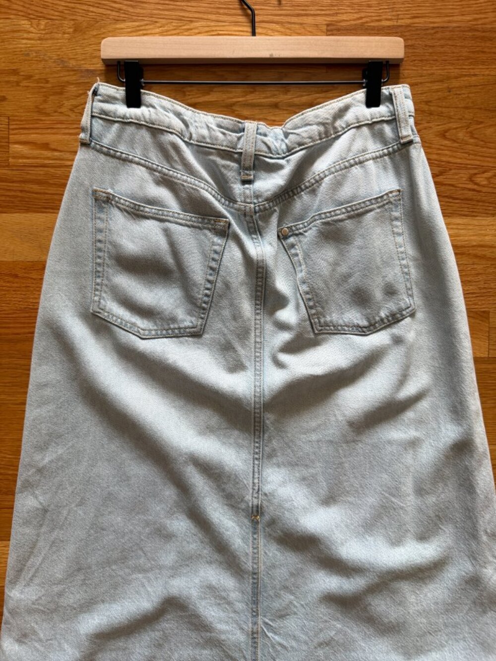 H&M Feather Soft Denim Skirt - Picture 5 of 10
